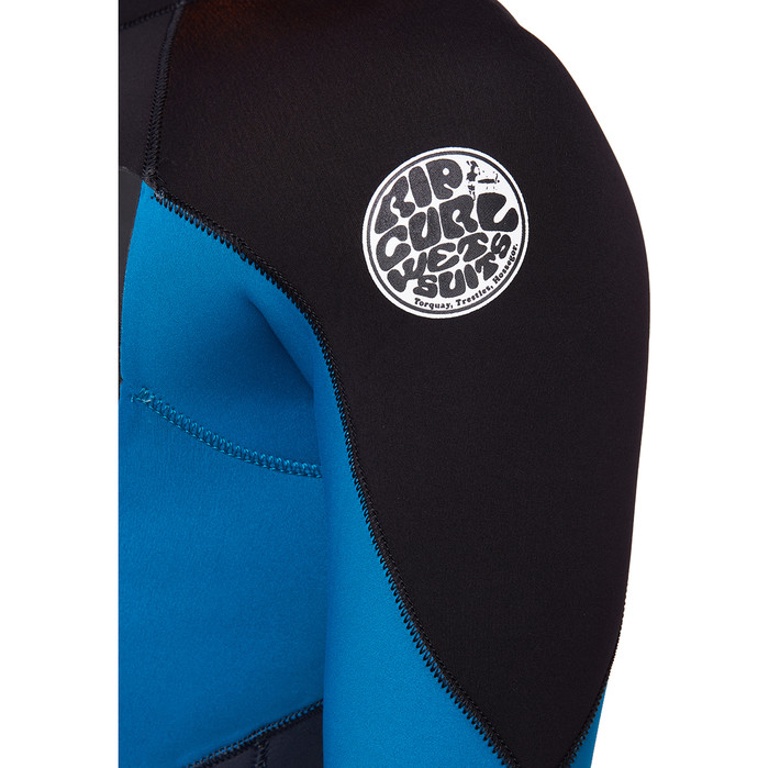 2023 Rip Curl Mens Omega 3/2mm GBS Back Zip Wetsuit 111MFS - Blue